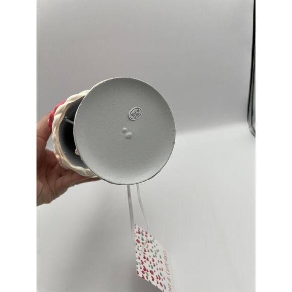 NWT Love & Cupcakes Christmas 2024 Pastel Glitter Donut Sprinkles Tree 14” Tall - Picture 6 of 8